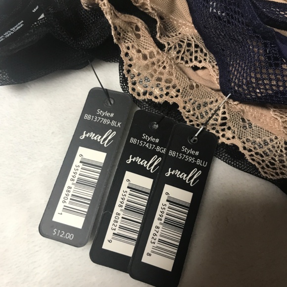 🍁NWT Moderate Coverage Panty Bundle With Lace - Picture 5 of 6